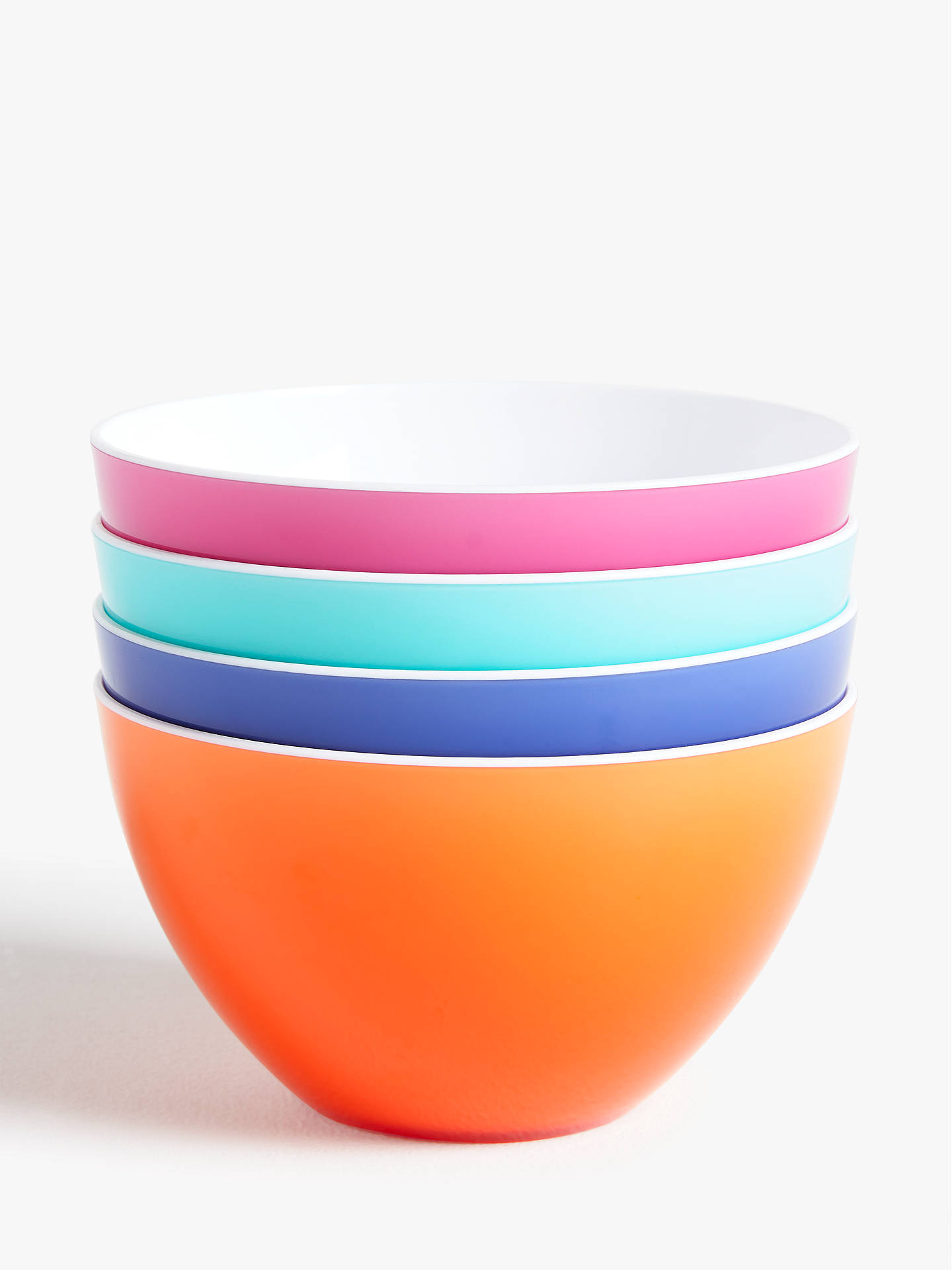 John Lewis & Partners Summer Party Plastic Cereal Bowls