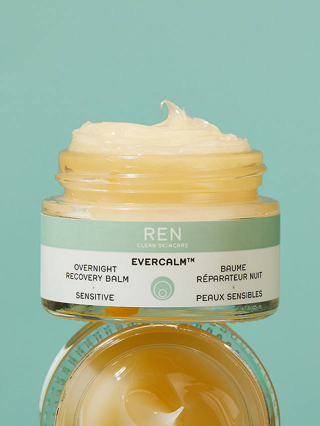 REN Clean Skincare Evercalm Overnight Recovery Balm, 30ml 2