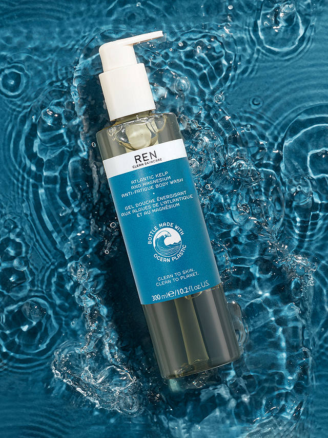 REN Clean Skincare Atlantic Kelp & Magnesium Anti-Fatigue Body Wash, 300ml 2