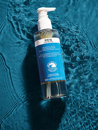 REN Clean Skincare Atlantic Kelp & Magnesium Anti-Fatigue Body Wash, 300ml 7