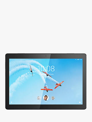 Lenovo Tab M10 Tablet, Android, Wi-Fi, 3GB RAM, 32GB eMCP, 10.1" Full HD, Slate Black