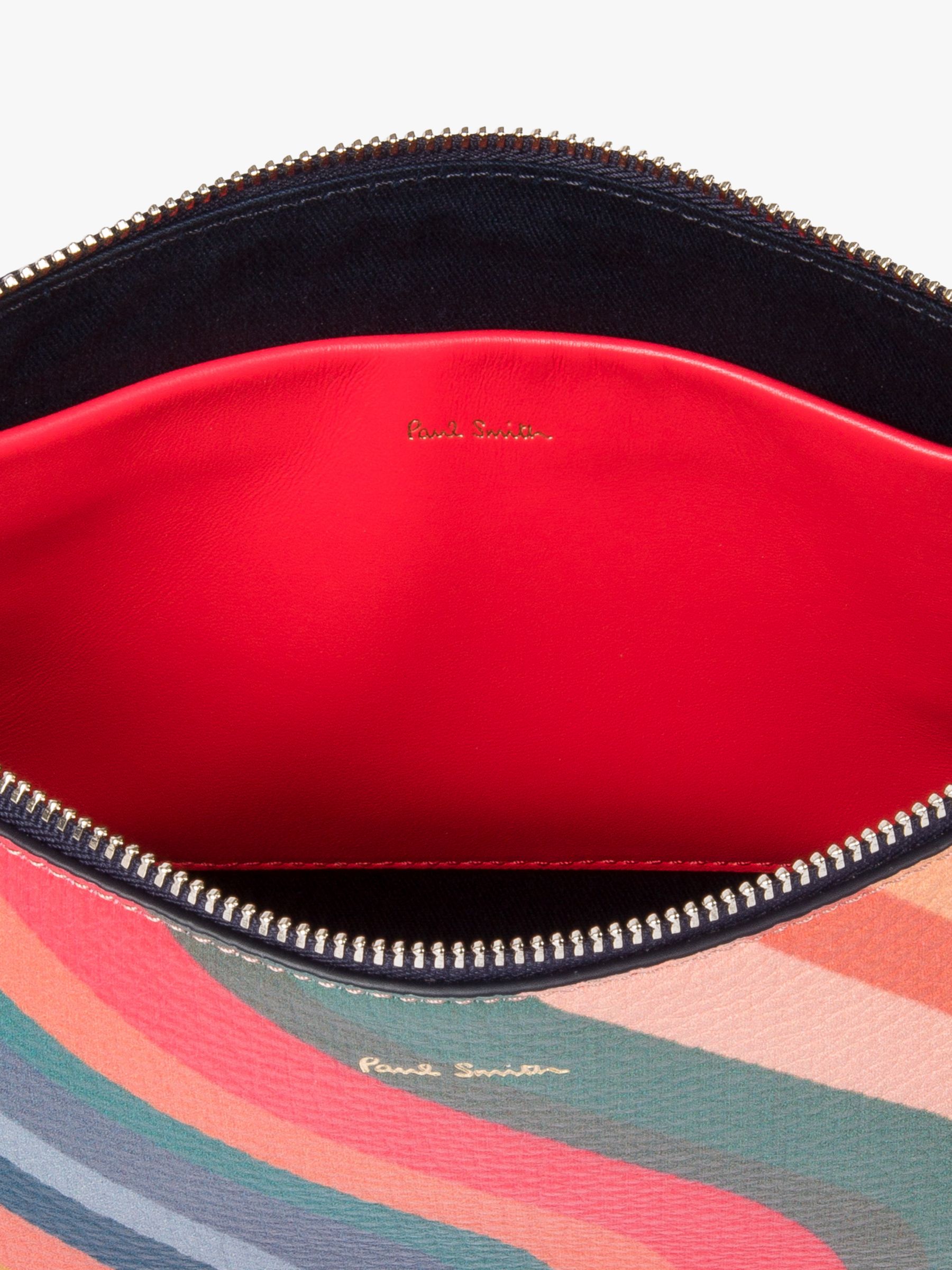 Paul Smith - Cross Body Pochette Leather Swirl Bag