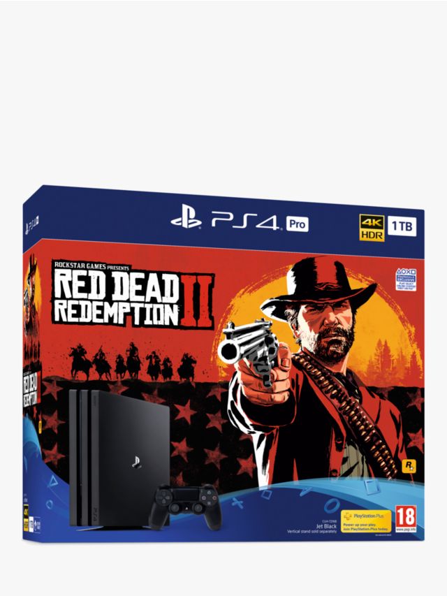 Red Dead Redemption 2 PS4 Pro bundle reveals game size