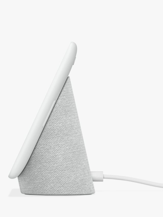 Google Nest Hub Hands-Free Smart Speaker with 7 Screen, Chalk