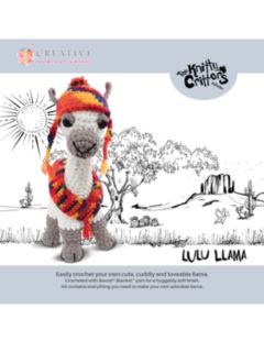 Knitty Critters Lulu Llama Crochet Kit