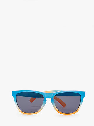 John Lewis & Partners Children's Matte Ombre Sunglasses, Blue
