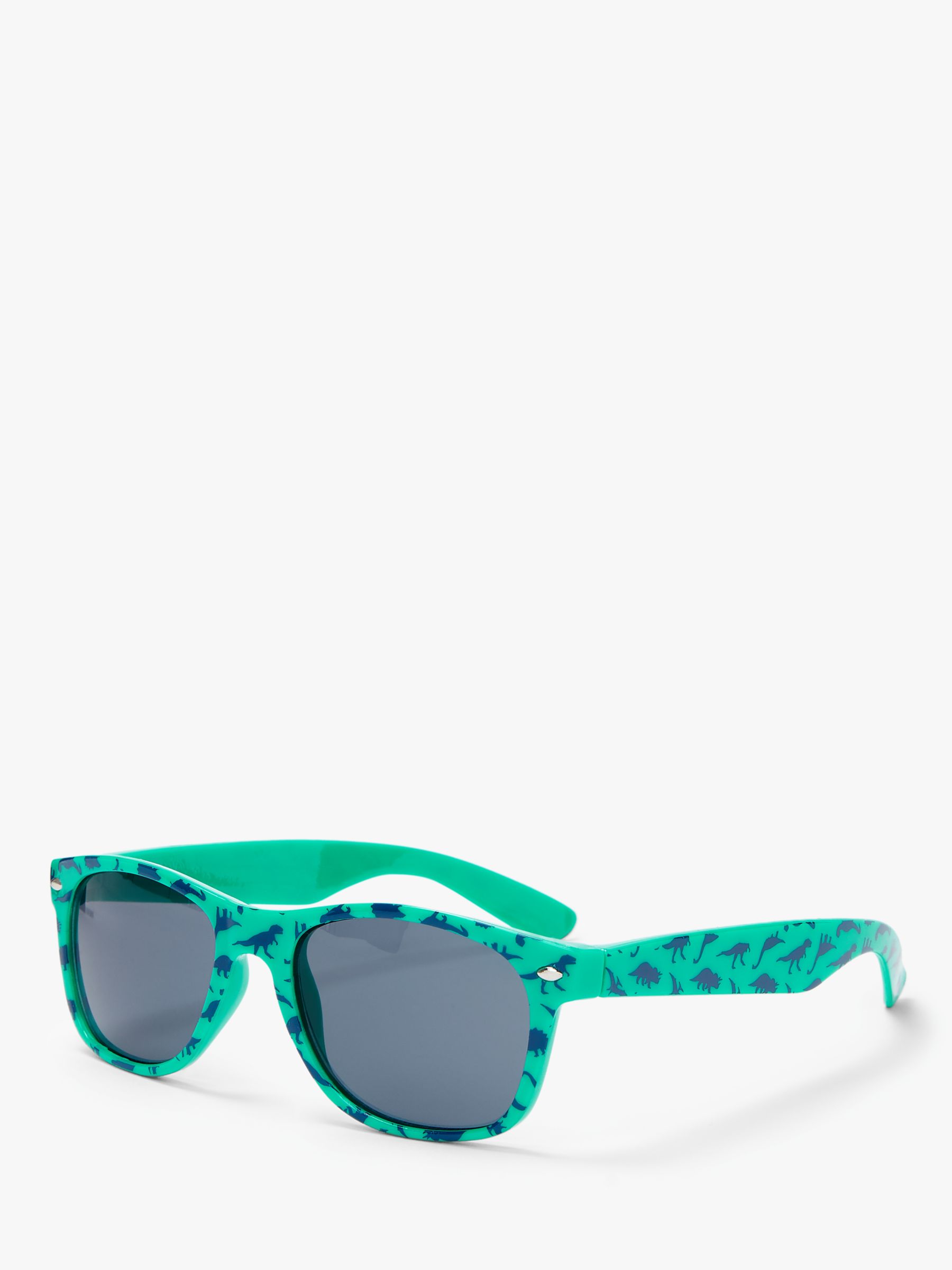 John Lewis & Partners Boys' Dinosaur Sunglasses, Green at John Lewis