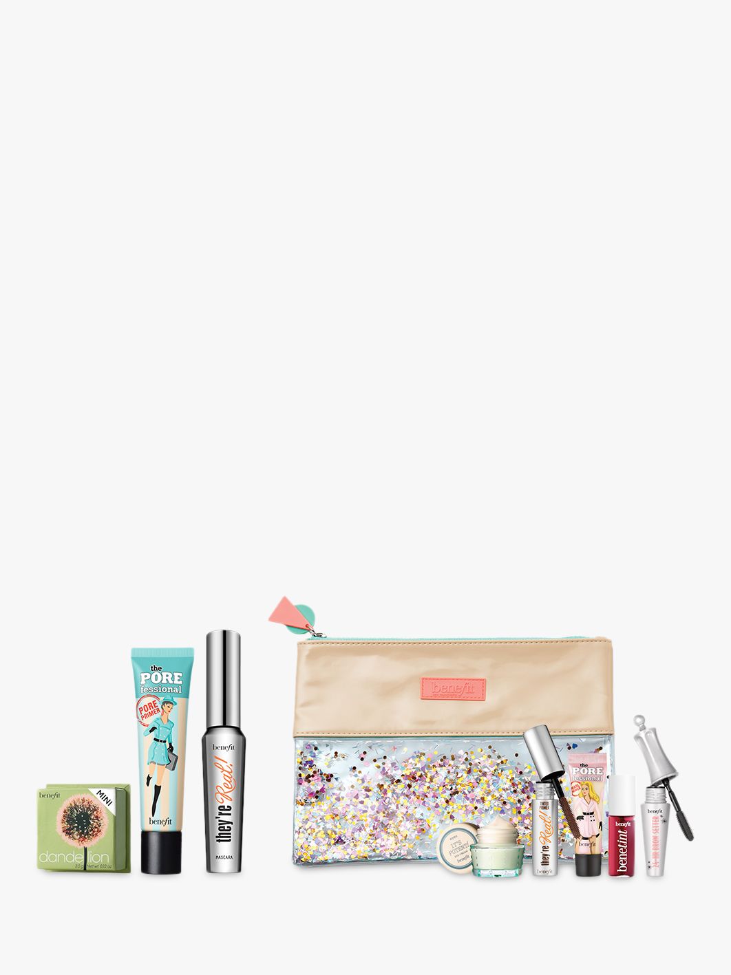Benefit They're Real! Mascara, The POREfessional Primer and Dandelion Powder with Gift