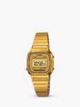Casio LA670WEGA-9EF Women's Vintage Bracelet Strap Watch, Gold