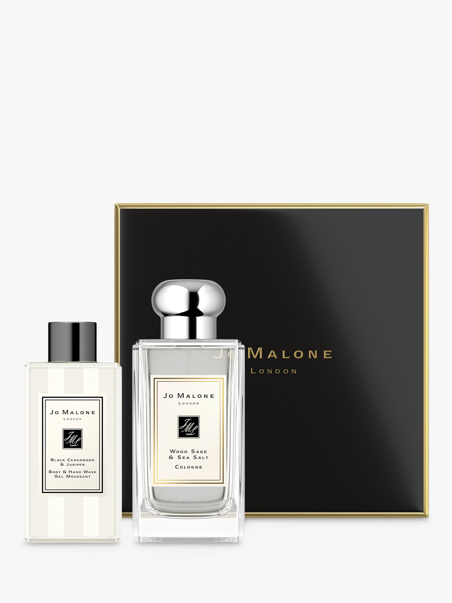 Jo Malone London Wood Sage & Sea Salt and Black Cedarwood & Juniper Duo