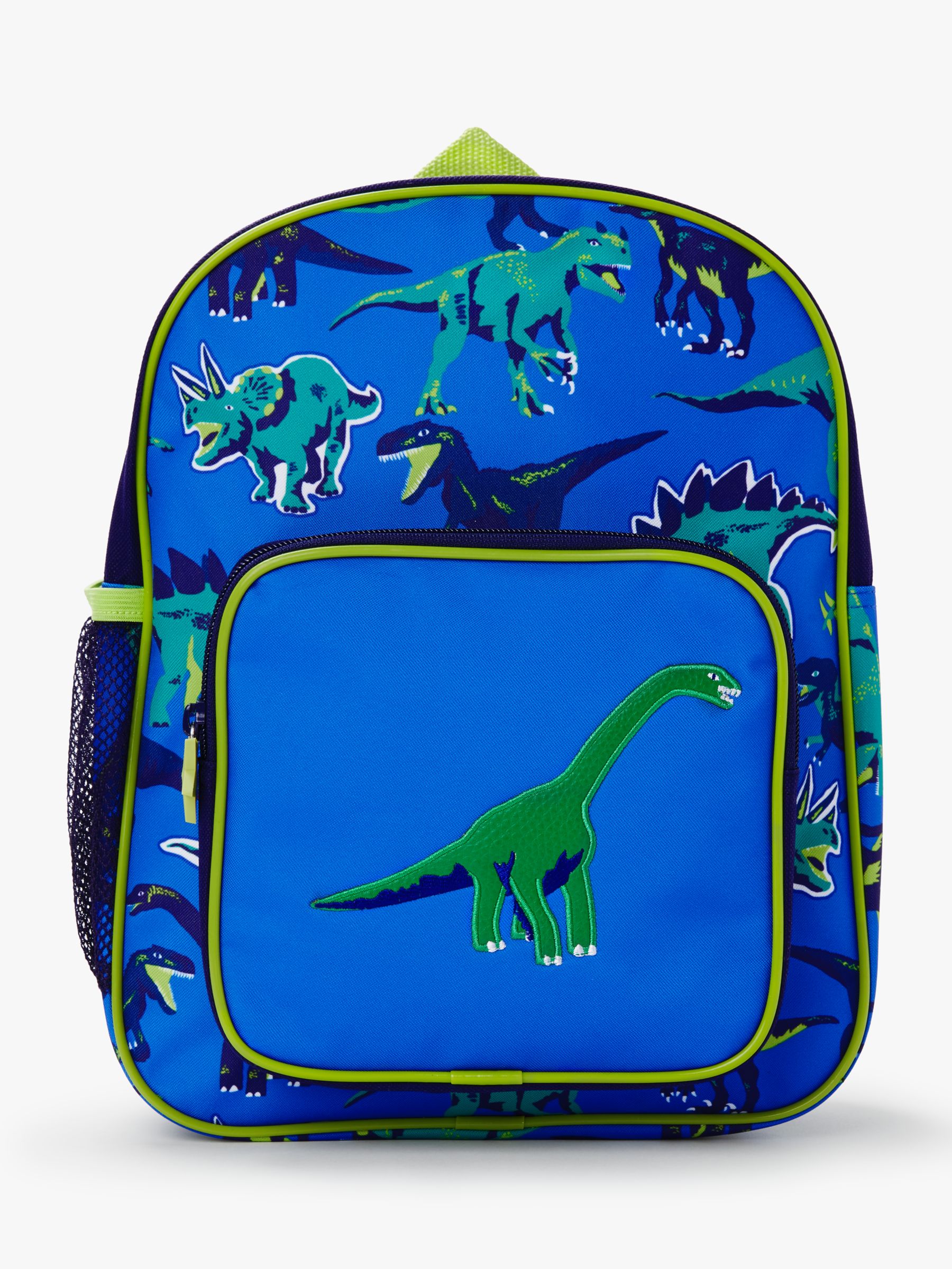 blue dinosaur backpack