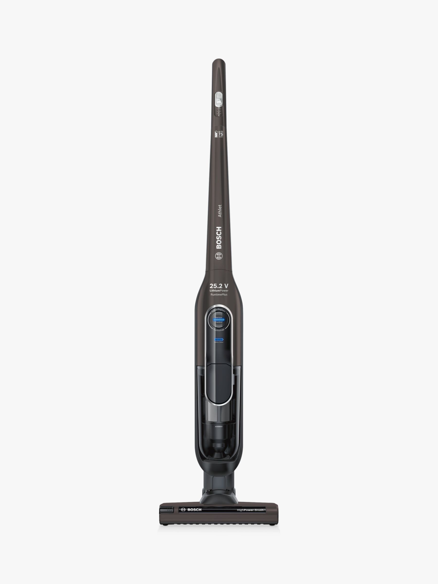 Bosch Athlet Runtime Plus BCH65MSGB Cordless Upright Vacuum Cleaner & Accessories
