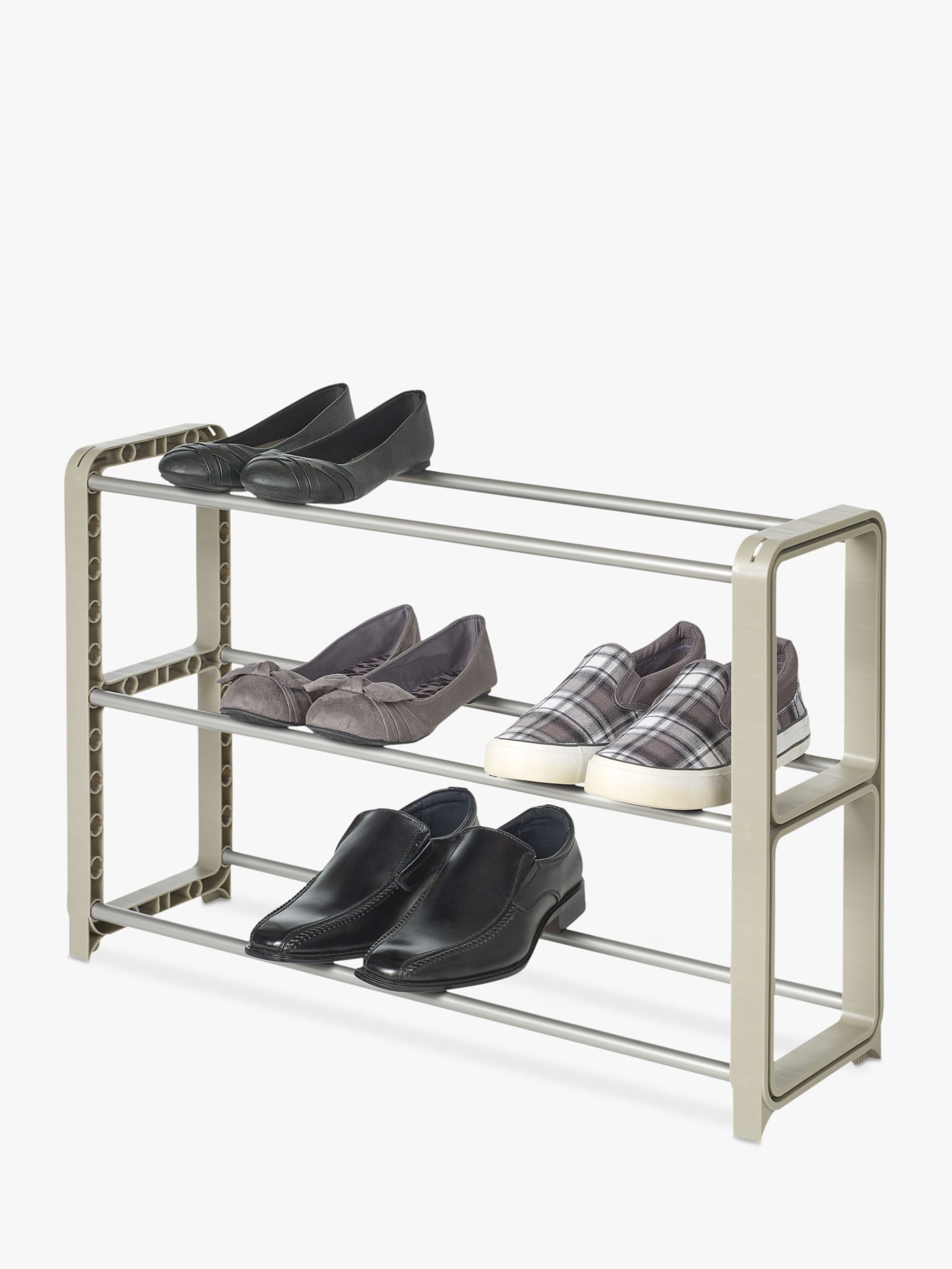 Neatfreak 3 Tier Shoe Rack At John Lewis Partners