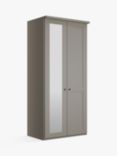 John Lewis Marlow 100cm Hinged Wardrobe with Left Mirror