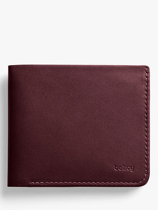 Bellroy The Square Leather Wallet, Red