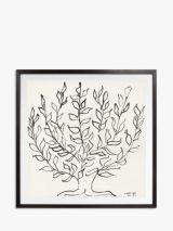 Matisse - The Plain Tree 1951 Framed Print & Mount, 102 x 102cm
