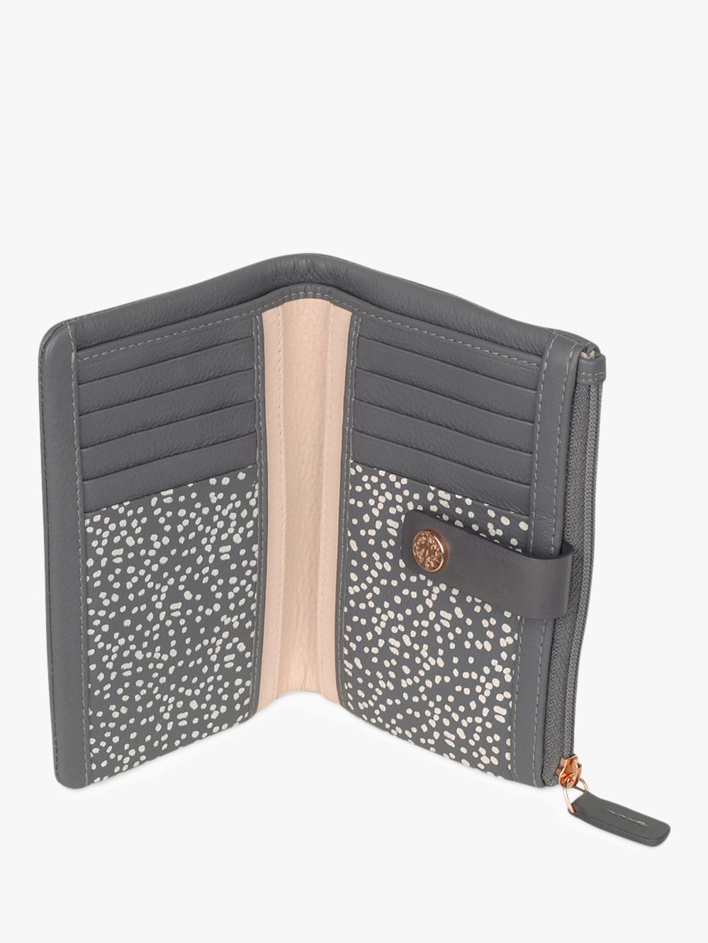 Buy Radley Larks Wood Leather Medium Folded Purse Online at johnlewis.com