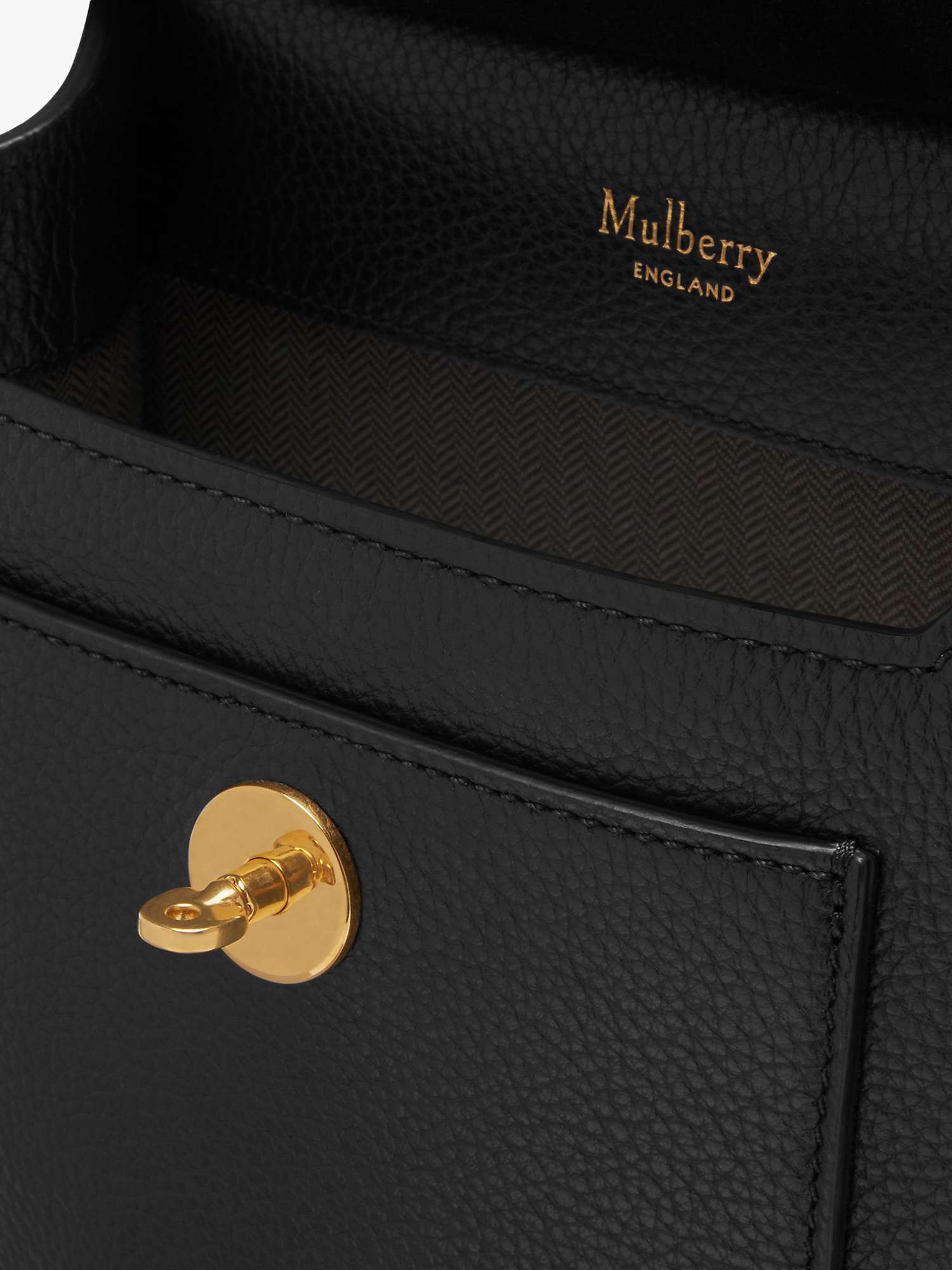 Buy Mulberry Small Antony Grain Veg Tanned Leather Satchel Online at johnlewis.com