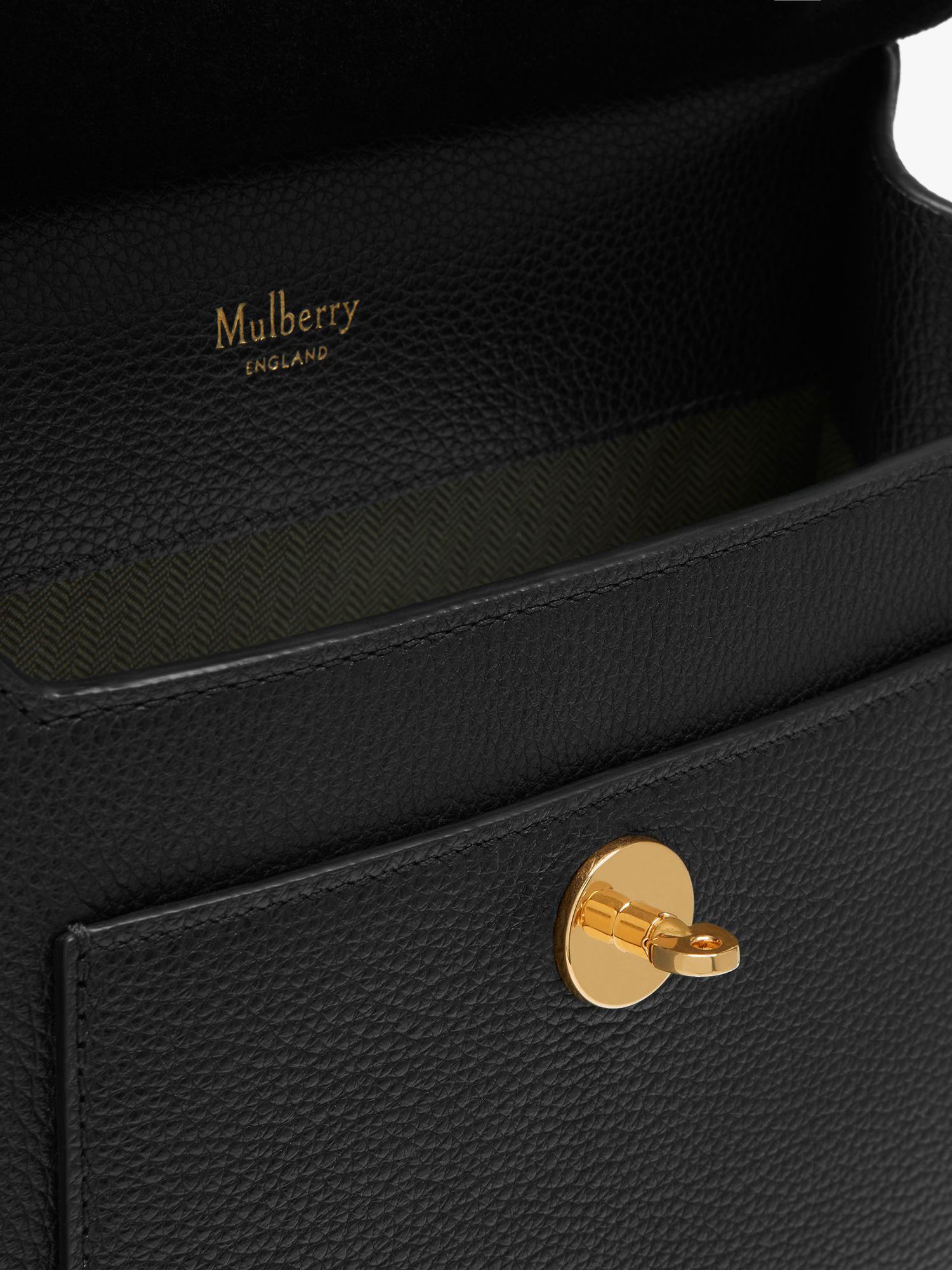 Buy Mulberry Antony Small Classic Grain Leather Satchel Online at johnlewis.com