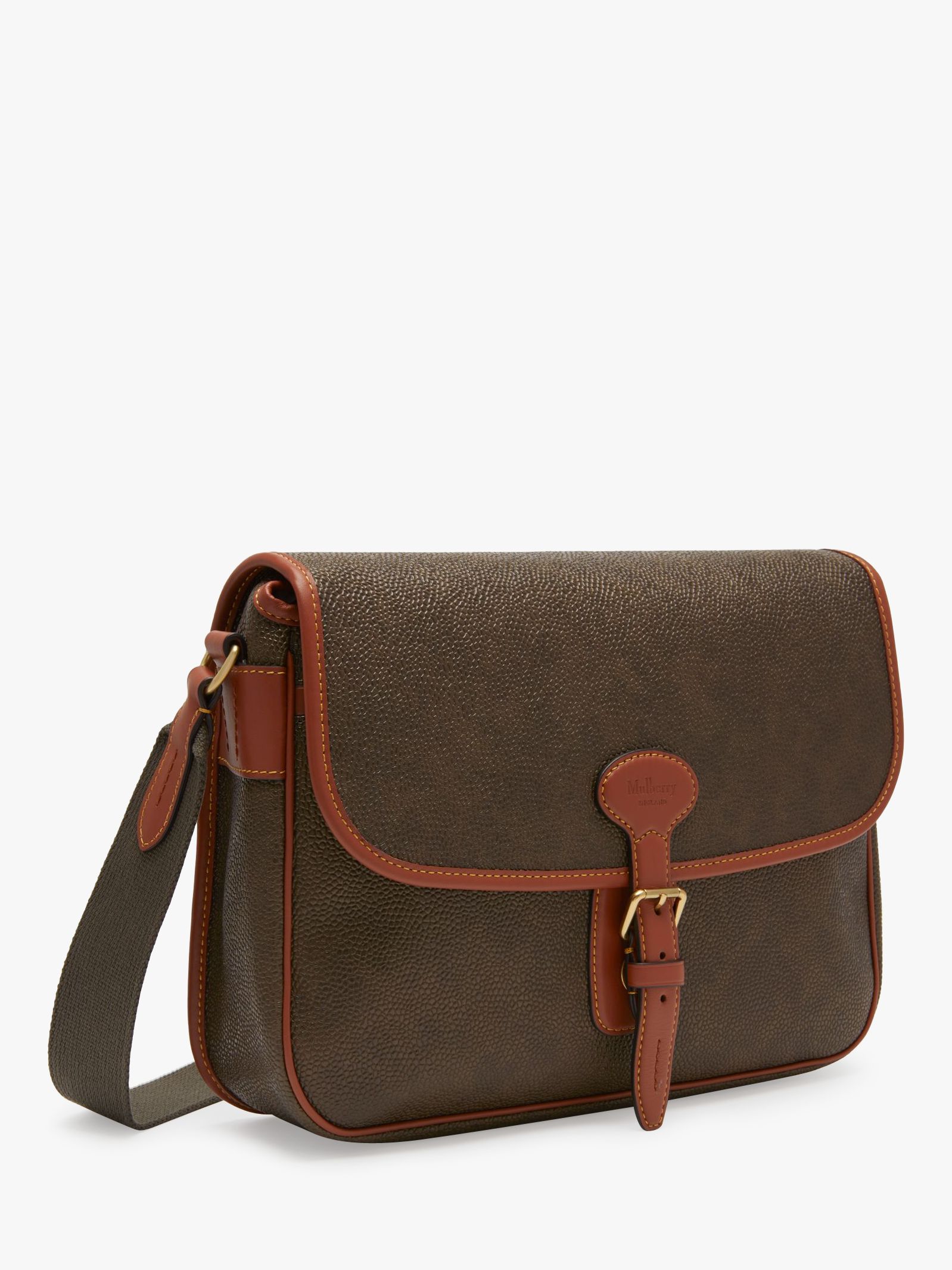 Mulberry Heritage Scotchgrain Small Messenger Bag