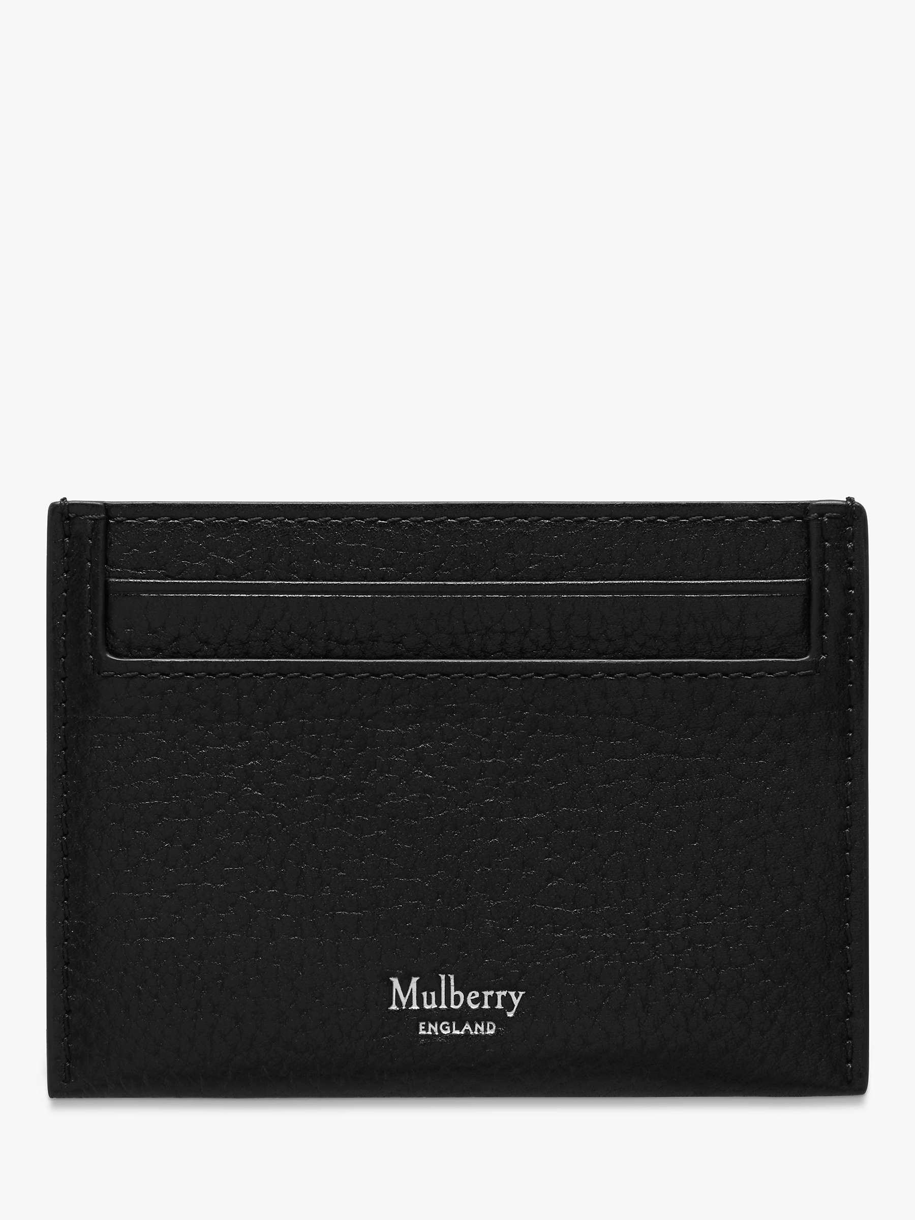 Buy Mulberry Grain Veg Tanned Leather Credit Card Slip Online at johnlewis.com