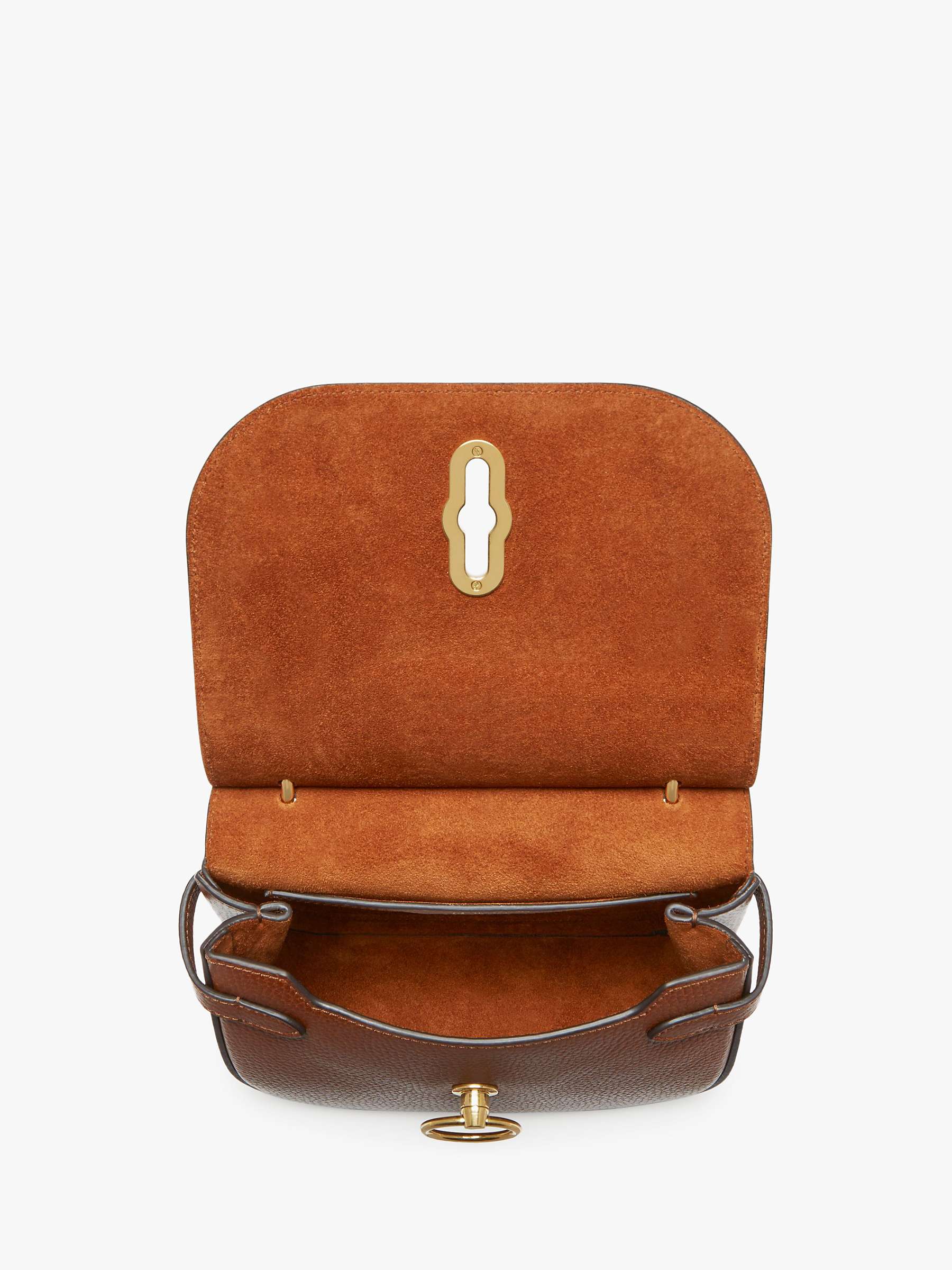 Buy Mulberry Small Amberley Grain Veg Tanned Leather Satchel Bag Online at johnlewis.com