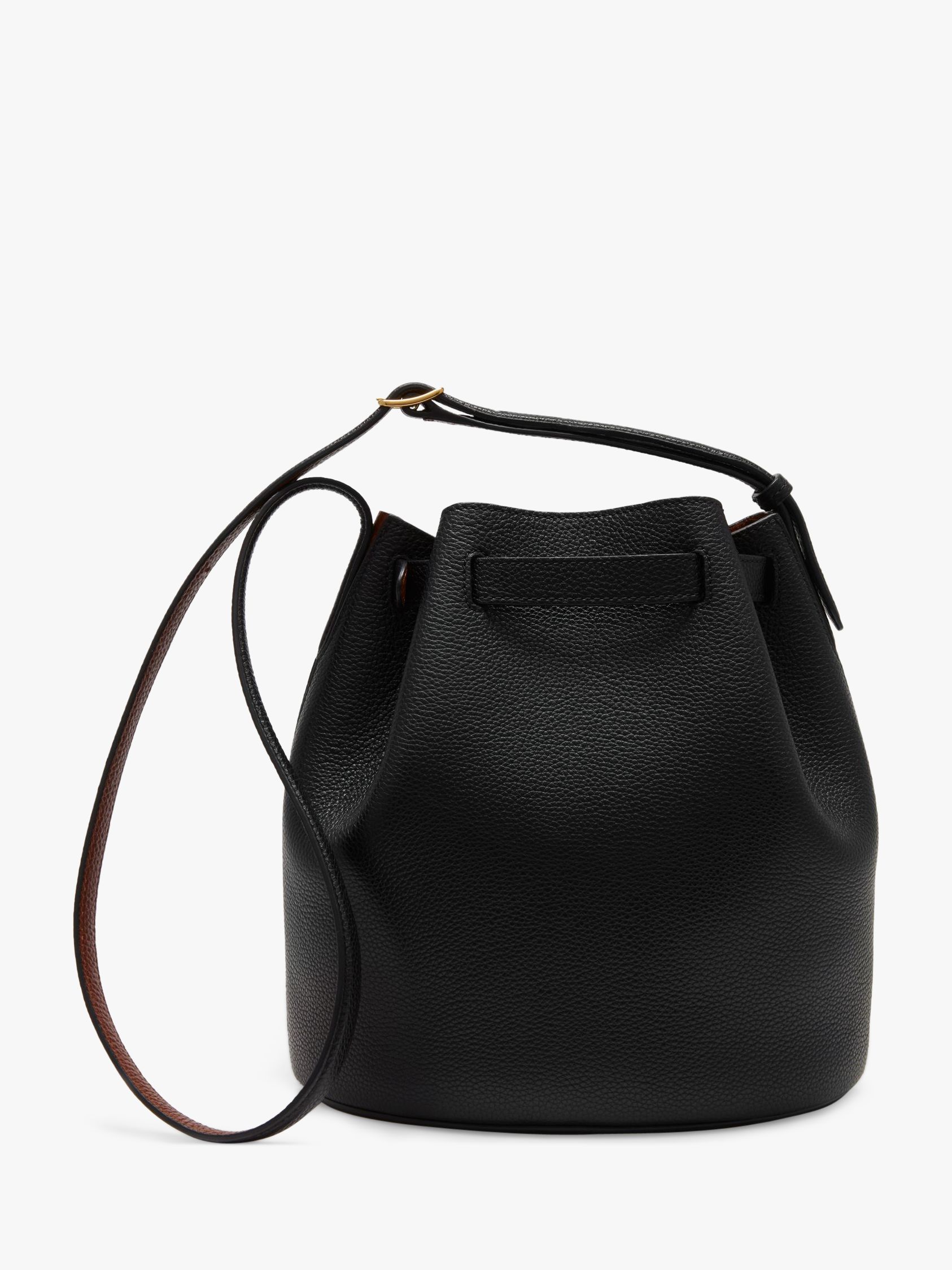 mulberry abbey bucket bag black