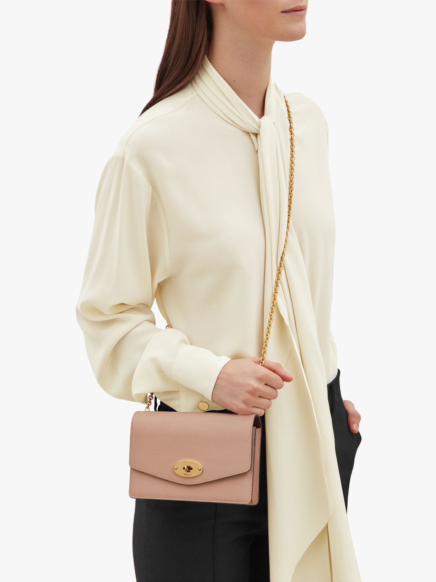 mulberry darley rosewater bag