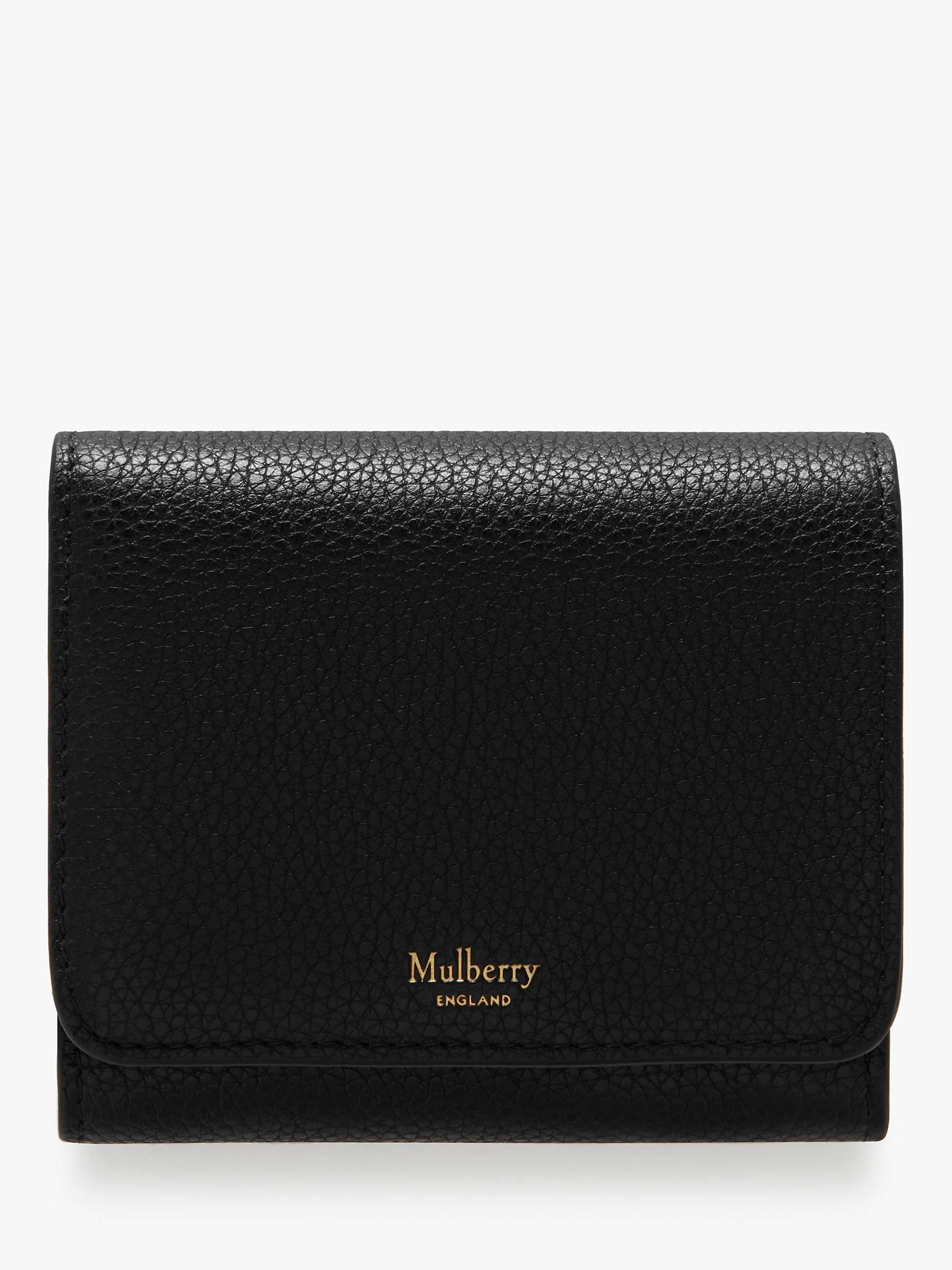 Buy Mulberry Continental Classic Grain Leather Small French Purse Online at johnlewis.com