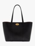 Mulberry Bayswater Small Classic Grain Leather Tote Bag, Black