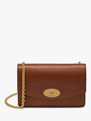 Mulberry Small Darley Grain Veg Tanned Leather Cross Body Bag