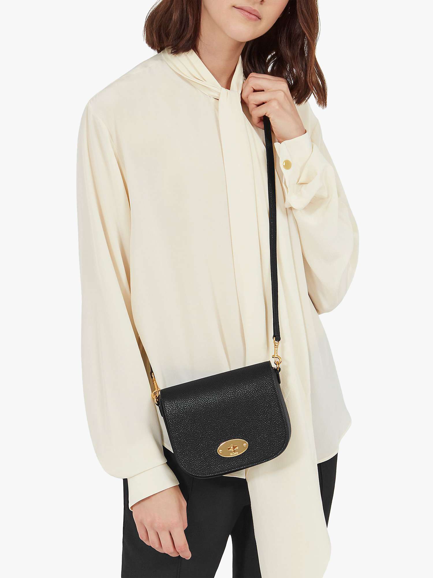Buy Mulberry Small Darley Classic Grain Leather Satchel Online at johnlewis.com