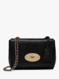 Mulberry Lily Glossy Goat Leather Shoulder Bag