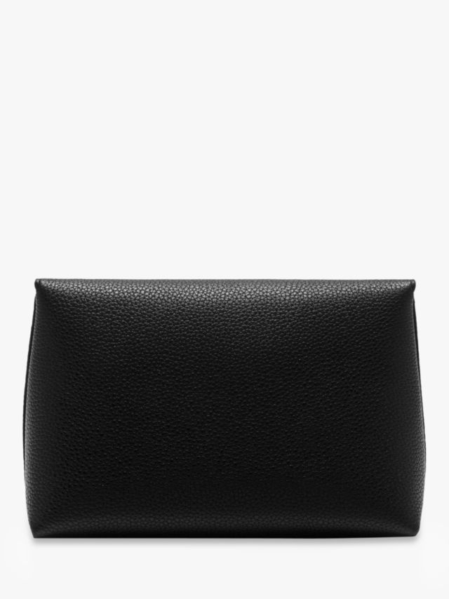 Mulberry Darley Classic Grain Leather Small Cosmetic Pouch, Black 2