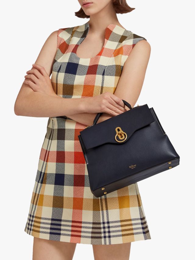 Womens Mulberry Bag, Tartan Leather, Shoulder Or Cross Body, Gorgeous
