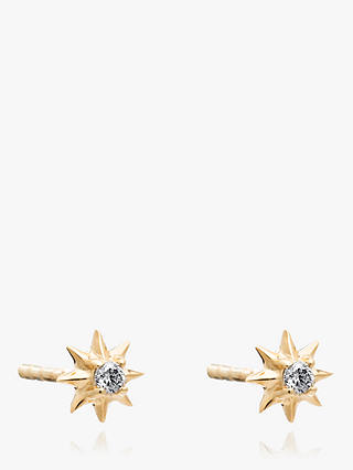 Rachel Jackson London Star Diamond Stud Earrings