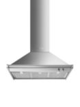 Smeg KD90HXE Chimney Cooker Hood, Stainless Steel