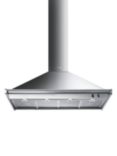 Smeg KD120HXE Chimney Cooker Hood, Stainless Steel