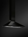 Smeg KSED95NEE 90cm Chimney Cooker Hood, Black