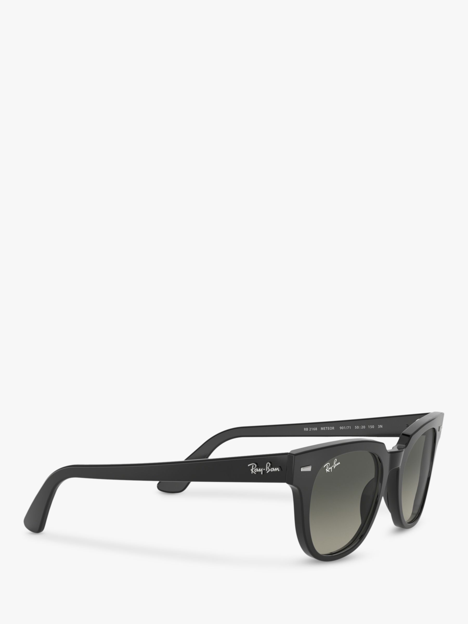 Ray Ban Rb2168 Unisex Square Sunglasses Blackgrey Gradient At John Lewis And Partners 0639