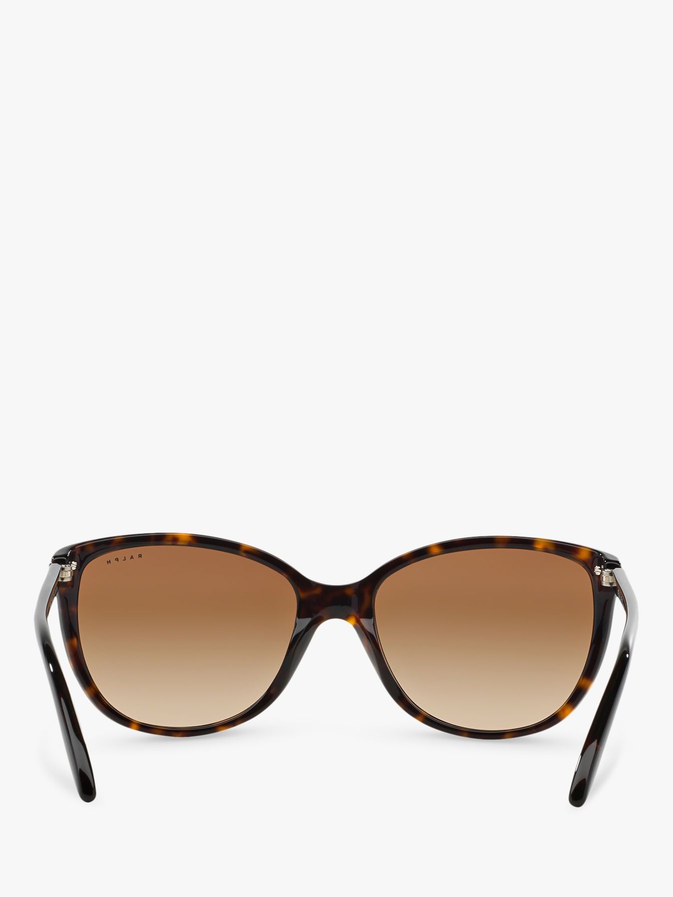 Polo Ralph Lauren RA5160 Women's Cat's Eye Sunglasses, Dark Tortoise/Brown  Gradient at John Lewis & Partners