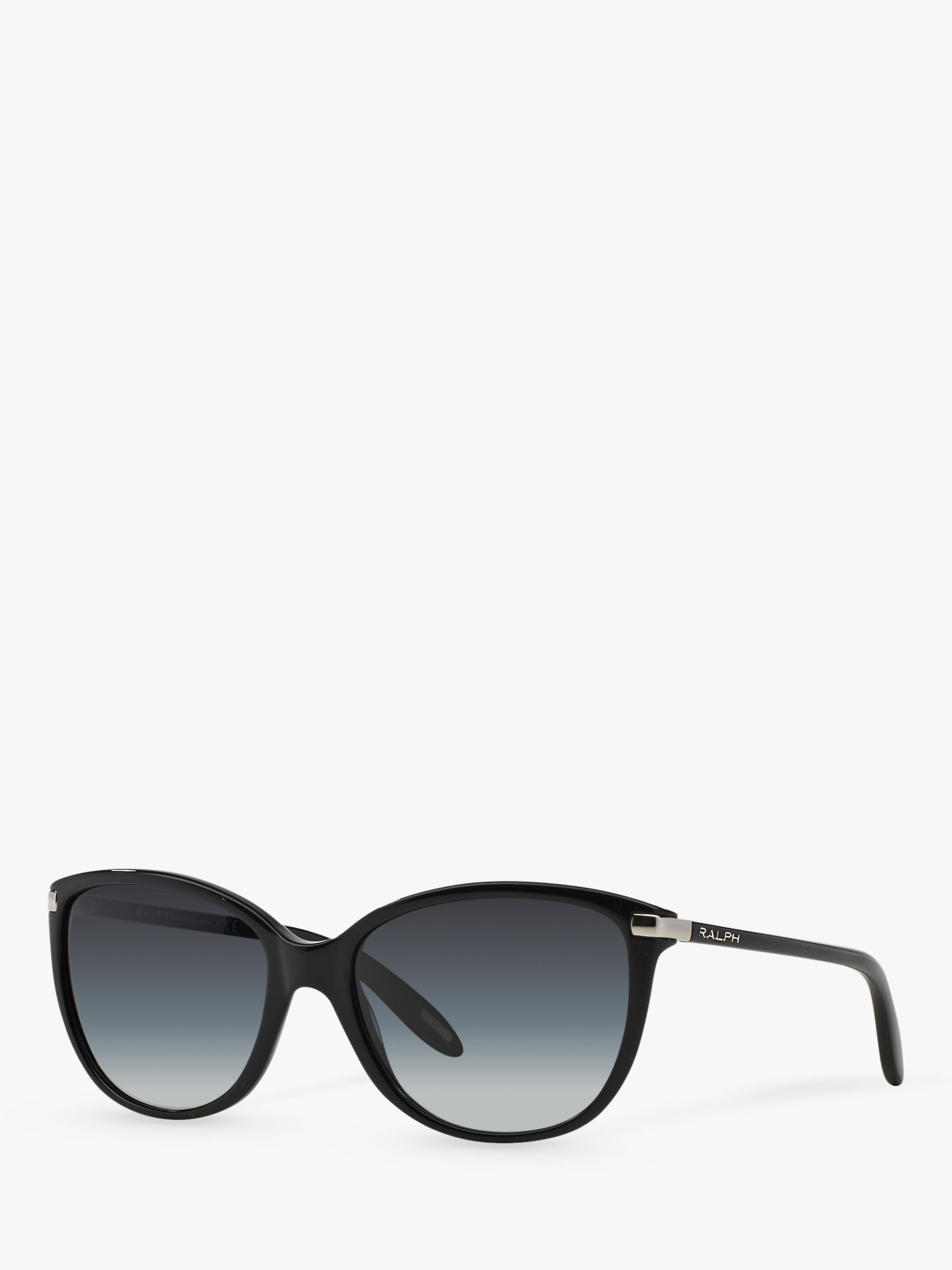 Polo Ralph Lauren RA5160 Women's Cat's Eye Sunglasses, Black/Grey at ...
