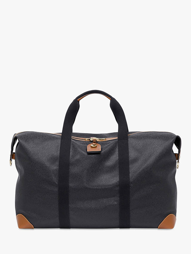 Mulberry Scotchgrain Large Clipper Holdall at John Lewis & Partners