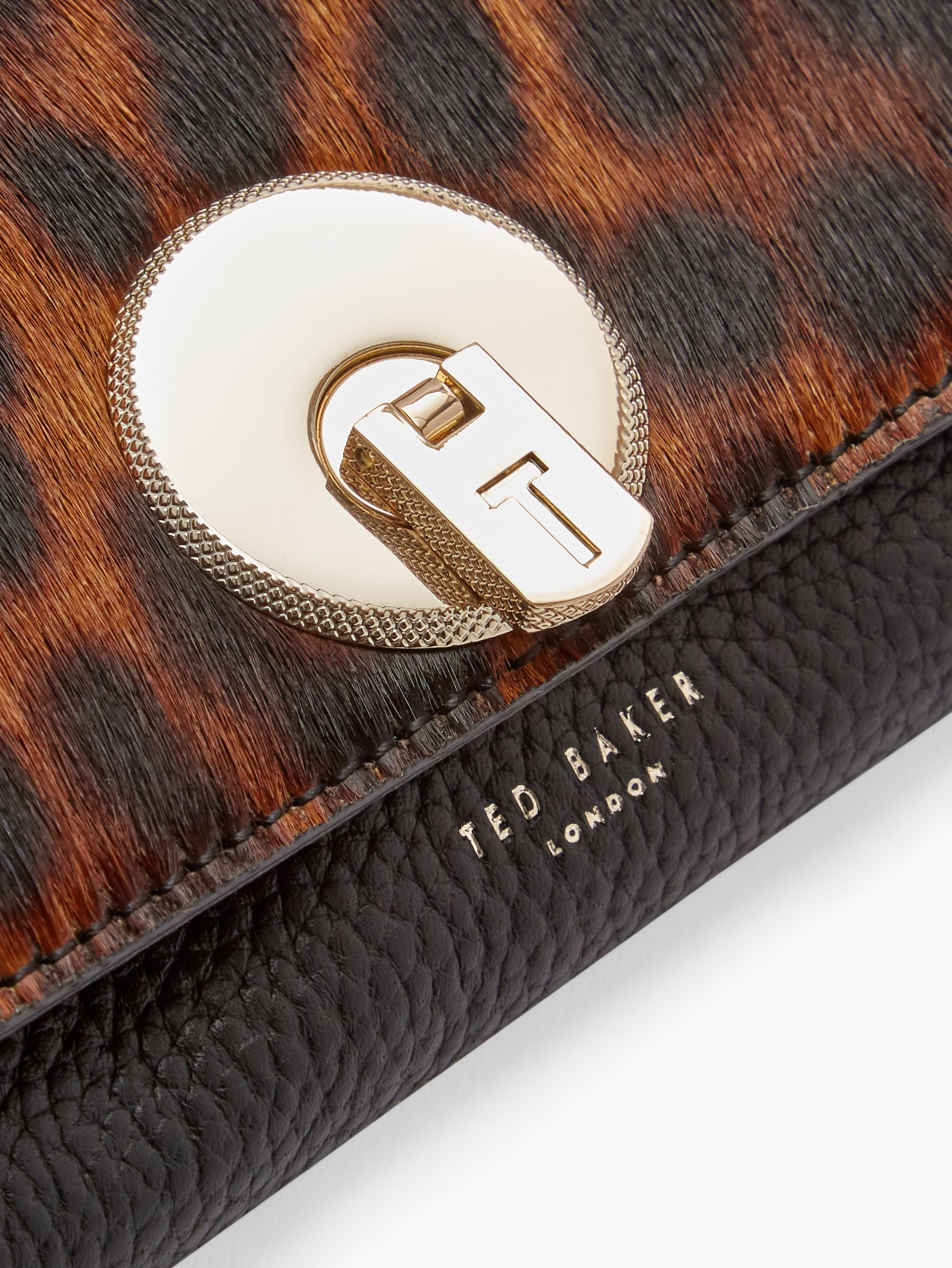 ted baker leopard print purse