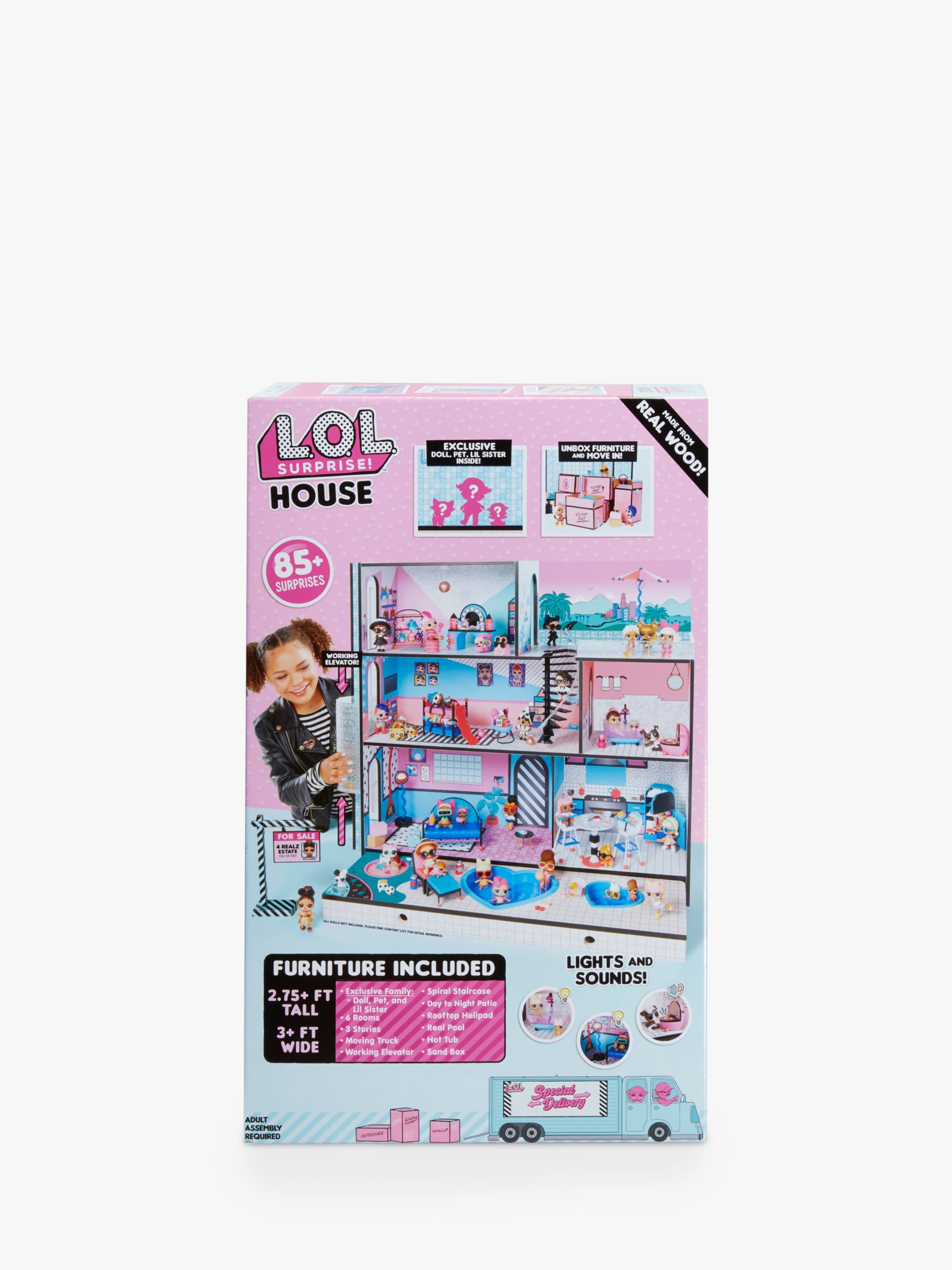 lol doll house set