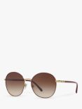 Burberry BE3094 Women's Round Sunglasses