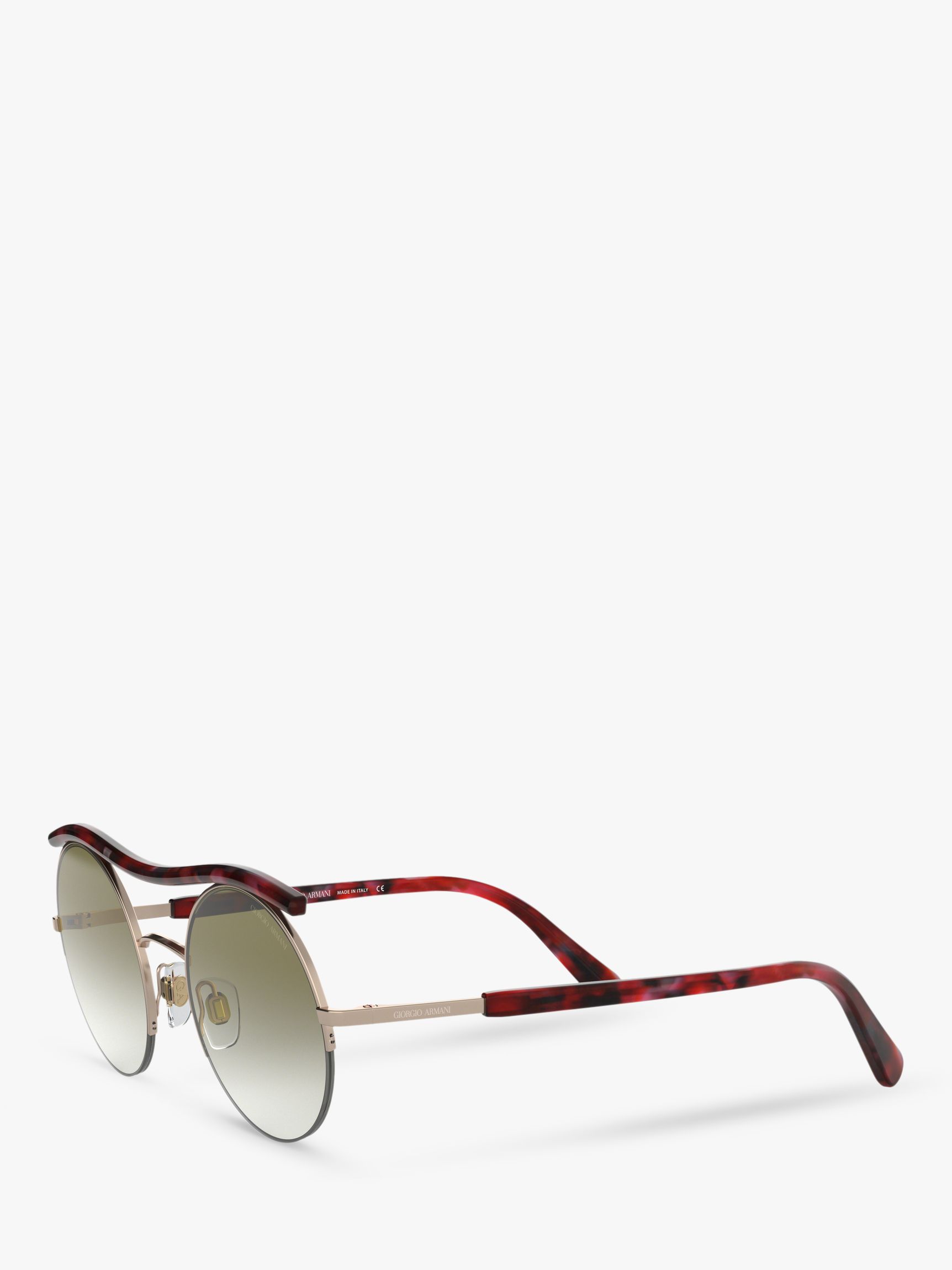 Buy Giorgio Armani AR6082 Women's Round Sunglasses Online at johnlewis.com