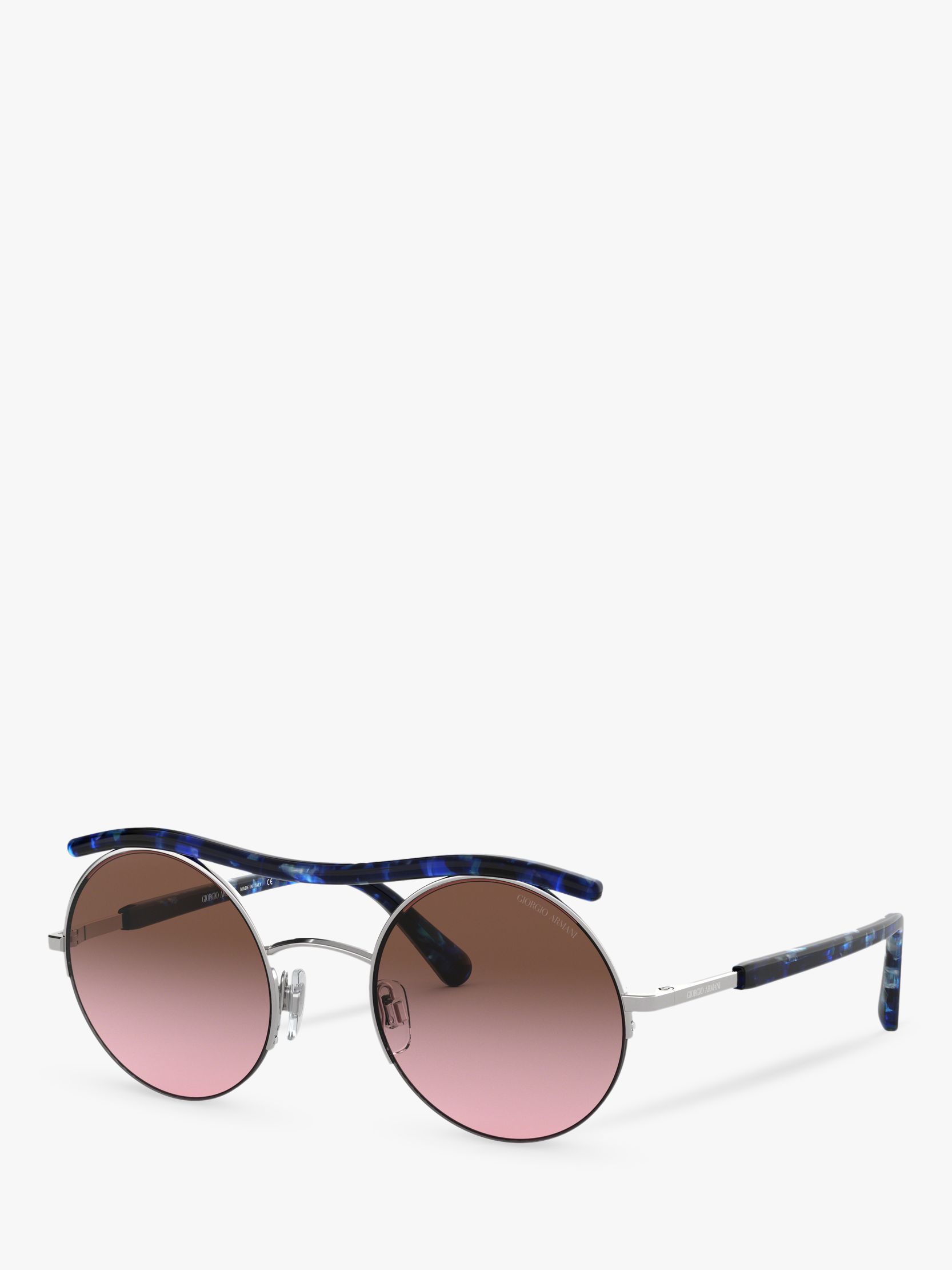 armani round sunglasses