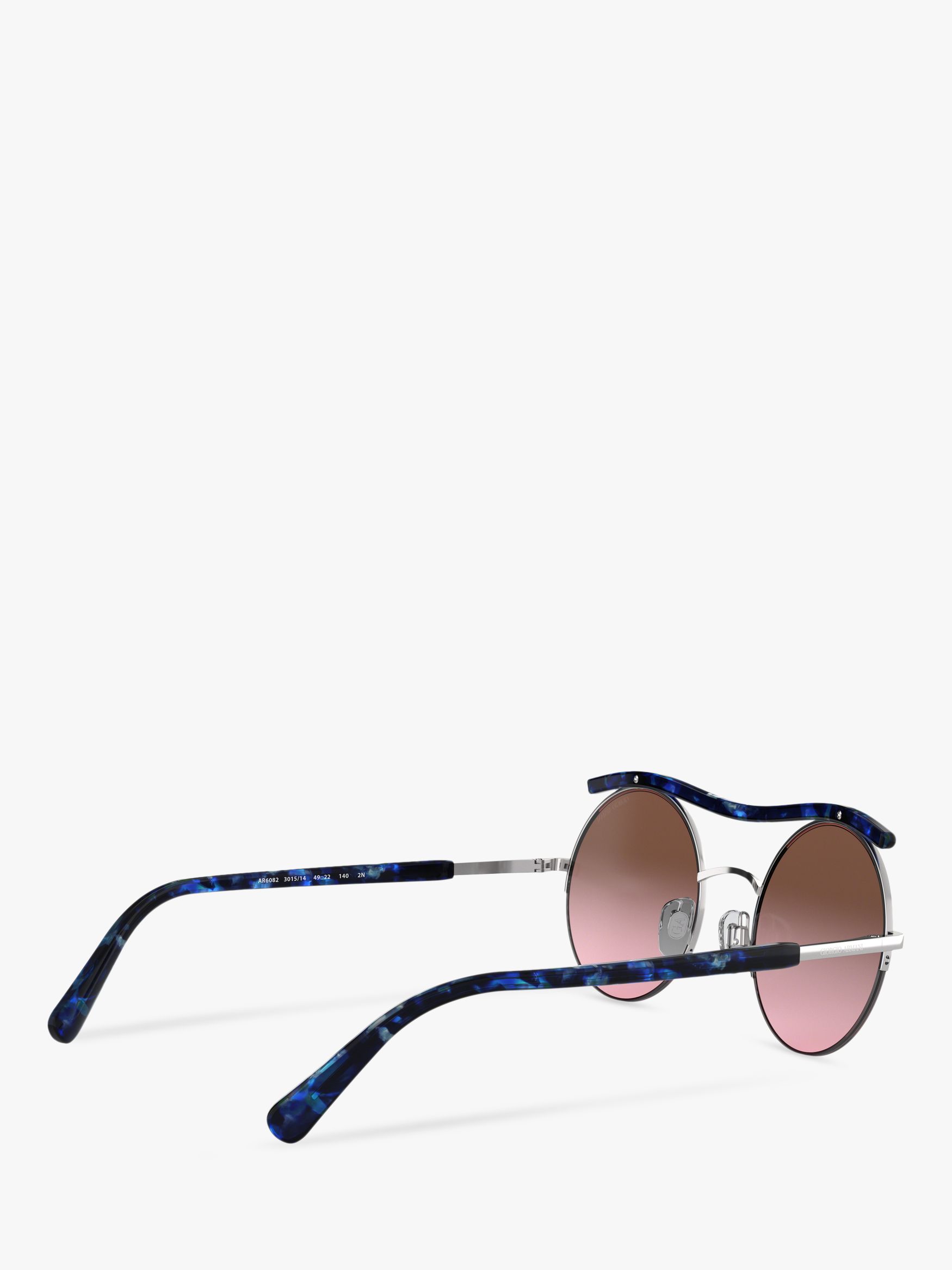 Buy Giorgio Armani AR6082 Women's Round Sunglasses Online at johnlewis.com