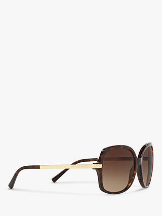 Michael Kors MK2024 Women's Adrianna II Square Sunglasses, Tortoise/Brown Gradient